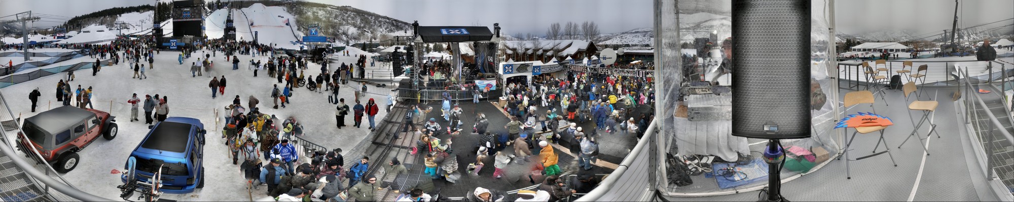 Three Ring Circus of Winter X Games 2008 - Aspen Colorado