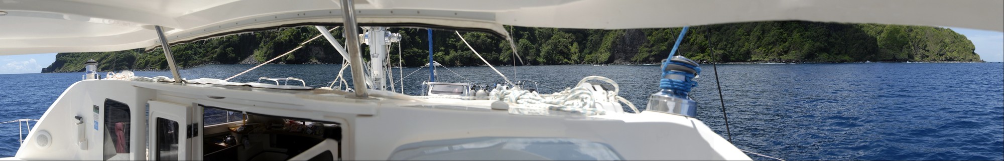 From the helm at the north end of St Vincent
