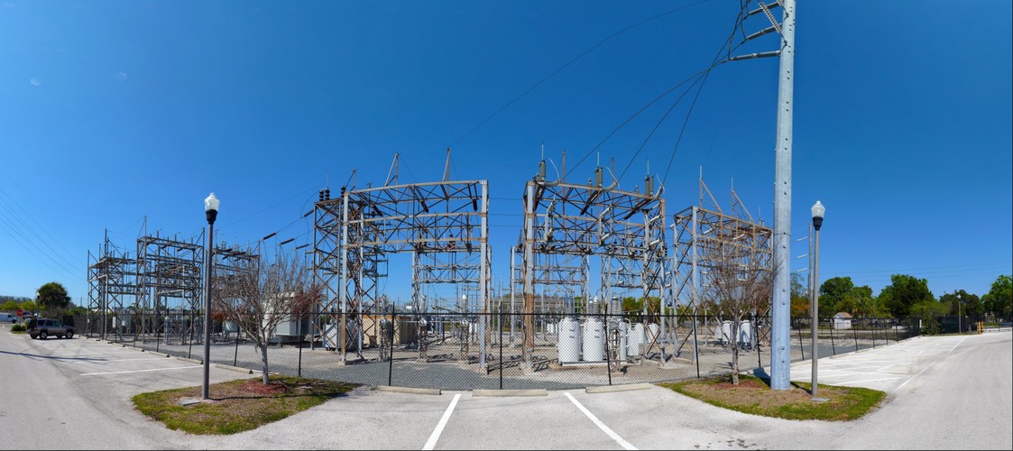 Power Substation in 3D-Stereo
