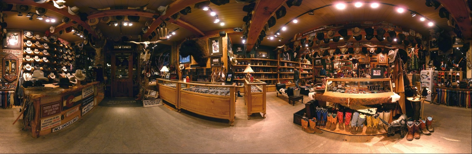Kemosabe Western Wear Store -Right Eye of Stereo-3D Panorama