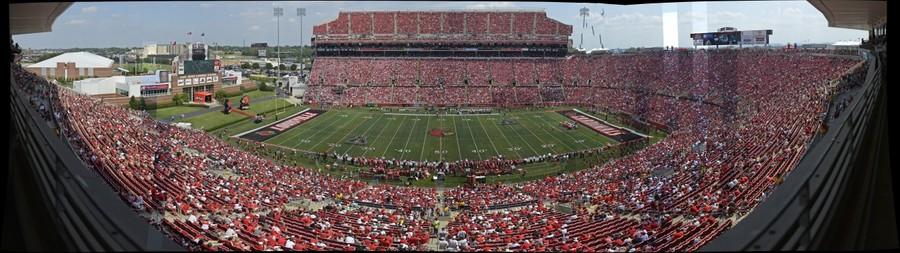 Louisville Cardinals Football Panoramic Picture - Cardinal Stadium