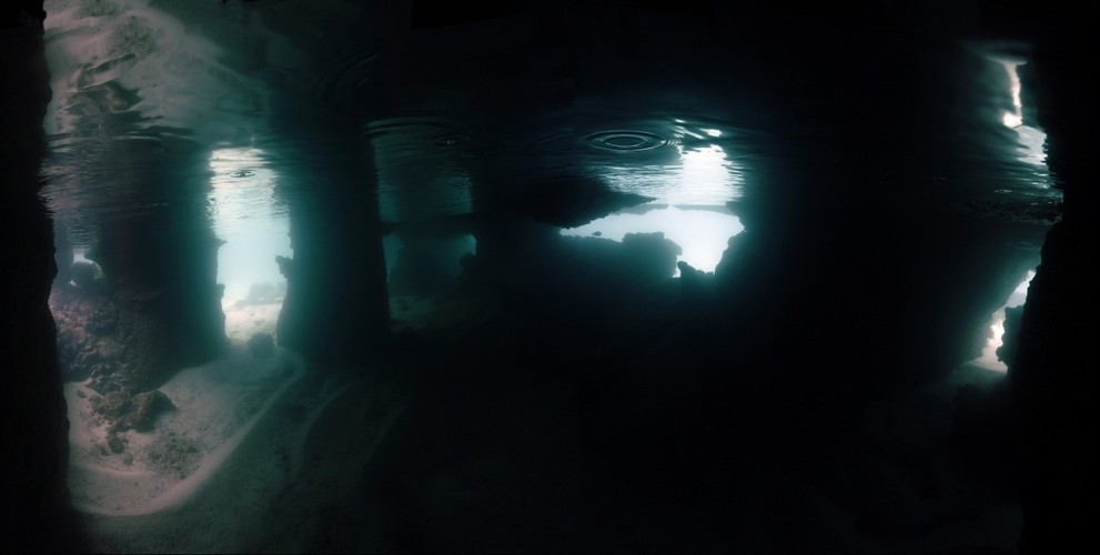 Los Tunales Underwater Lava Caverns
