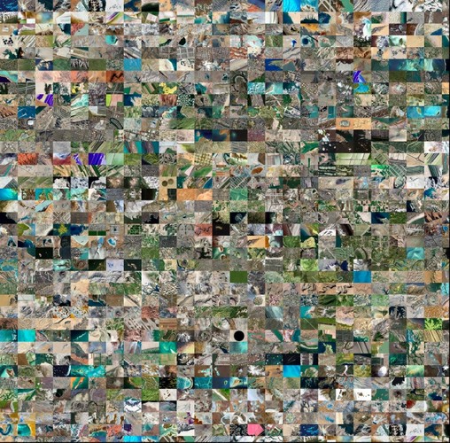 1000 Beautiful Places on Earth Mosaic