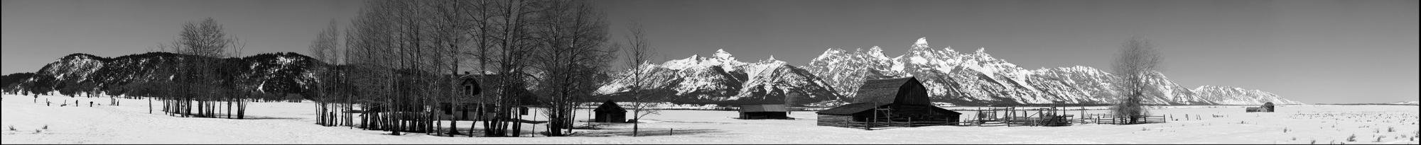 Grand Tetons Barn on Mormon Row