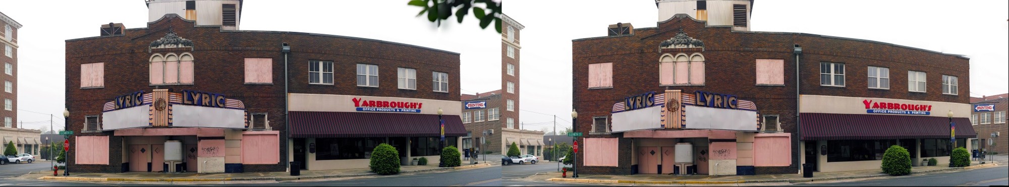 the old Lyric Theater in Waycross, Georgia