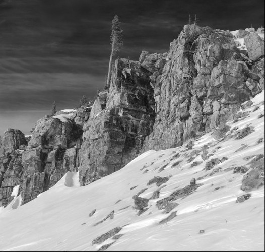 Burnt Mountain Cliffband, Snowmass Colorado 
