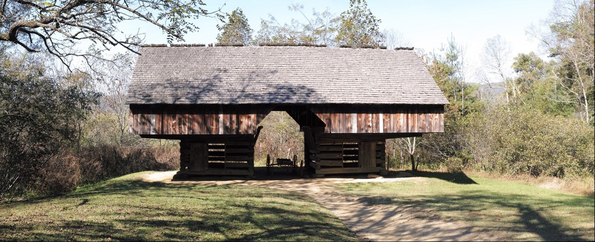 Barn, Cades Cove, Right Eye
