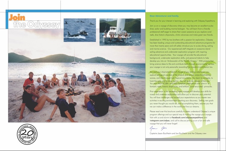 Odyssey Expeditions Tropical Marine Biology Voyages 2017 Brochure 