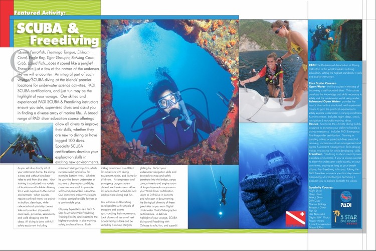 Odyssey Expeditions Tropical Marine Biology Voyages 2017 Brochure 