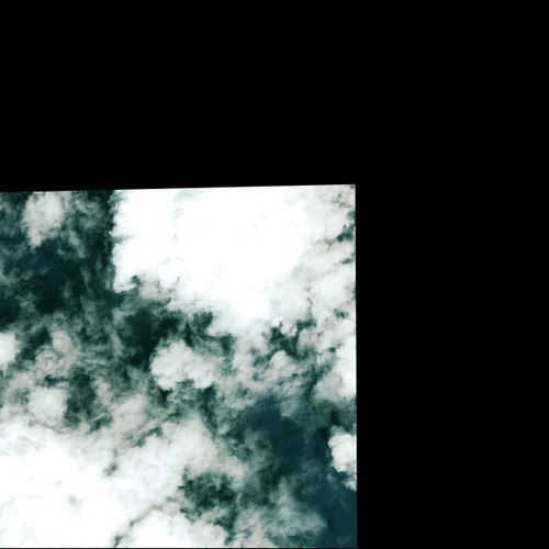 Tortola, British Virgin Islands, Post Irma Satelite Image