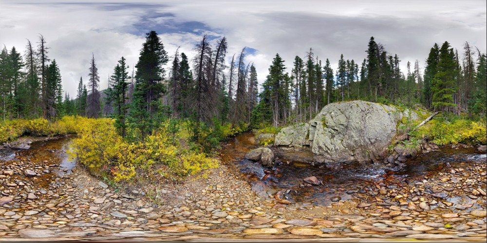 Autumn stream in Rocky Mountain National Park