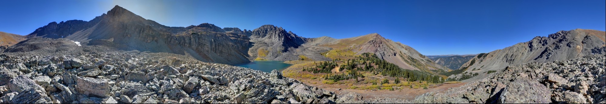 Cathedral Lake and Electric Pass, Colorado