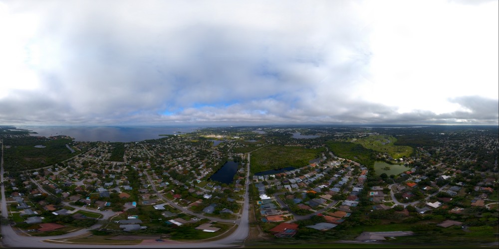Above Carlton Road, Tarpon Springs, Florida
