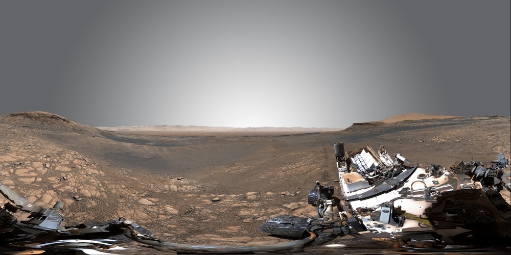 Mars Curiosity Rover Panorama