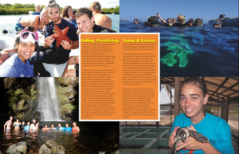 Odyssey Expeditions Tropical Marine Biology Voyages - 2022 Brochure, pages 8-9