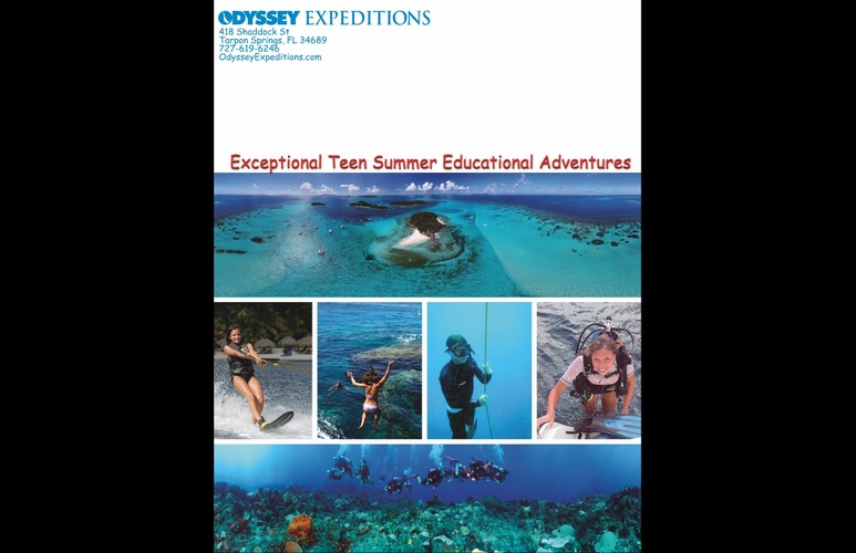 Odyssey Expeditions Tropical Marine Biology Voyages - 2022 Brochure, Back Cover