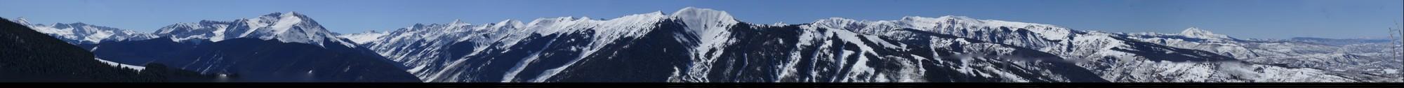 Aspen Highlands from Aspen