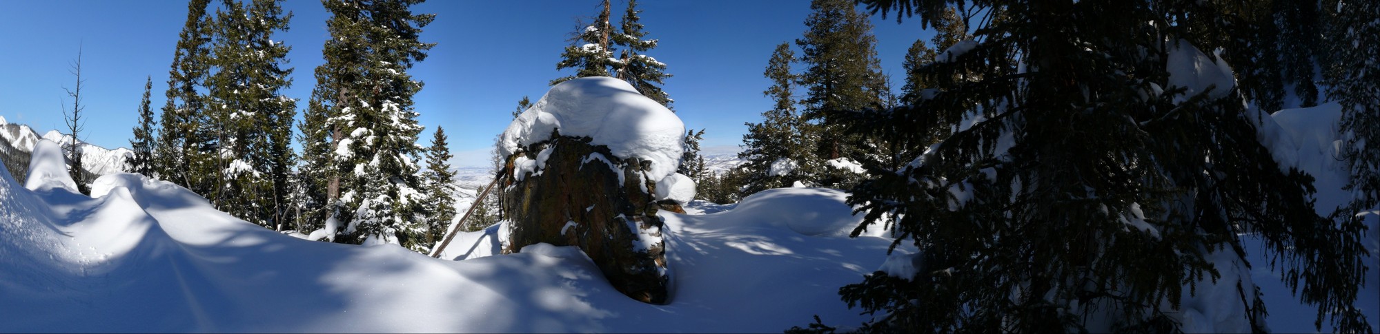 Secret Rock Garden Powder Stash, Snowmass, Colorado
