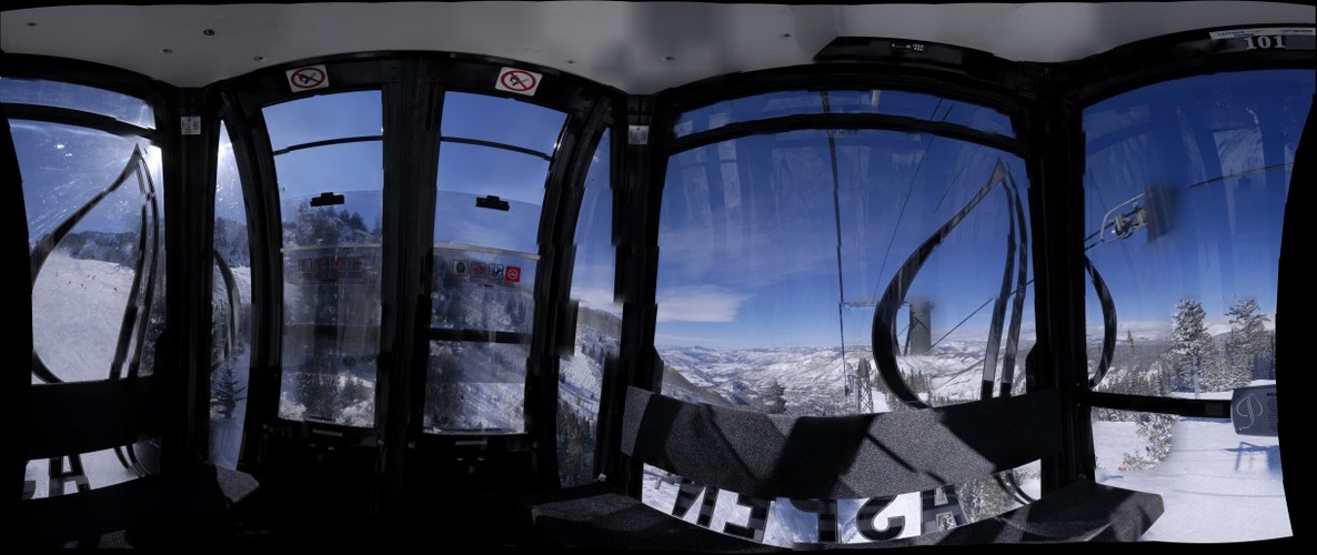 Inside Moving Aspen Gondola, 'The Ultimate Stitching Test!'