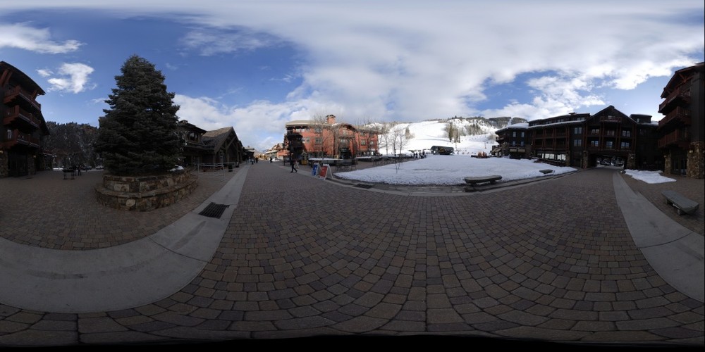 Aspen Highlands Base Village - 100% Handheld 360x180 Panorama