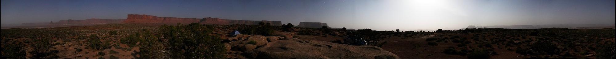 Moonlit Canyonlands National Park, Utah