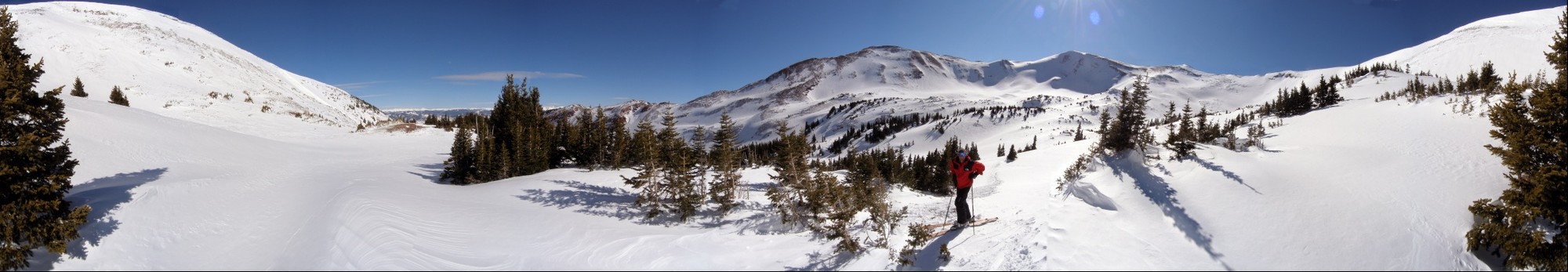 West Willow Backcountry Powder Day, Snowmass, Colorado Ski