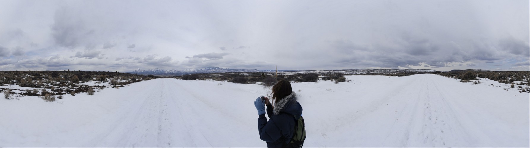 Kristi looks for the Black Canyon of the Gunnison