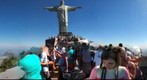 Images from Corcovado monument. Rio.