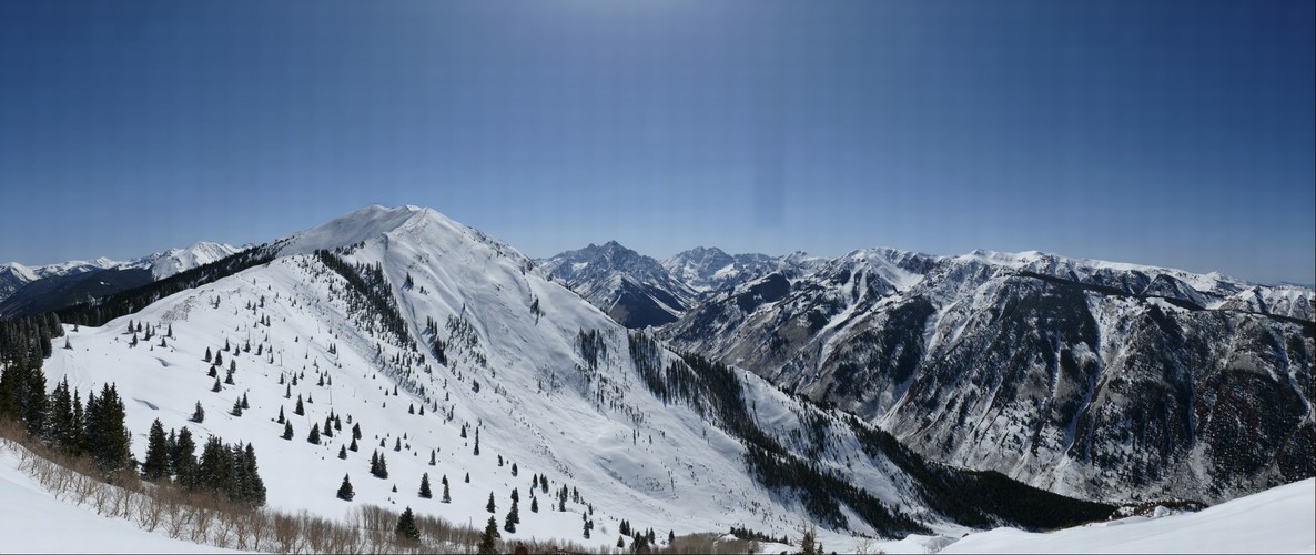 Aspen Highlands Maroon Bowl Left Eye View Stereo 3D
