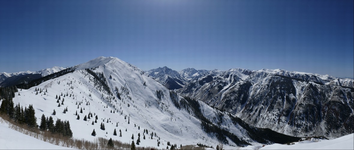 Aspen Highlands Maroon Bowl Right Eye View Stereo 3D